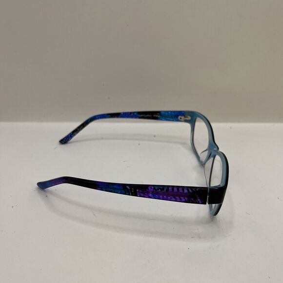 XOXO Eyeglasses Fave Black Blue (BKBL) Designer Frames Only 52-16-135 - Picture 4 of 6